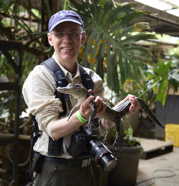 Tom holding Taz; Cathy holding the camera thank you very much