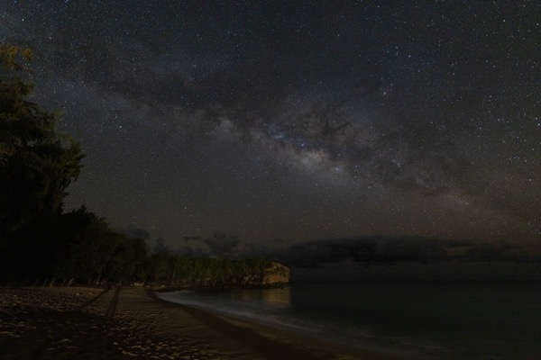 Milky Way from Shipwreck Beach
