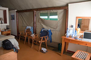 Zulu Nyala Tent desk side