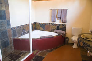 Zulu Nyala Tent bath