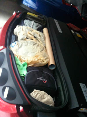 trunk full loaded
