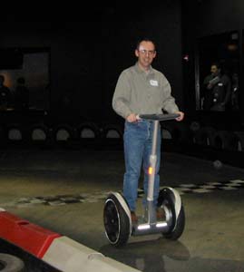 Tom Rides Segway