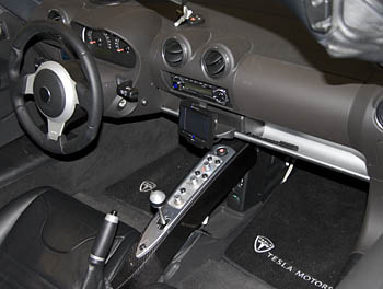 Roadster interior